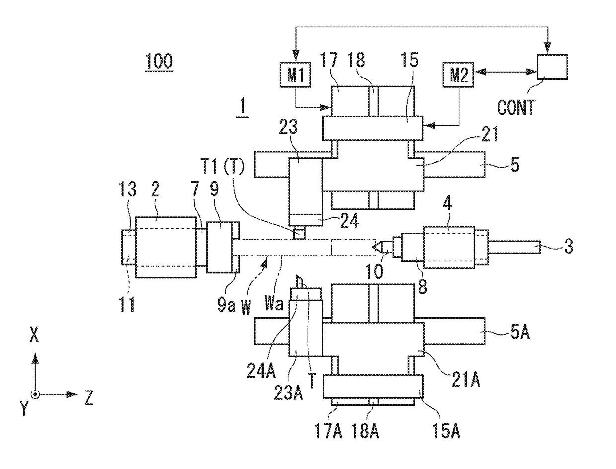 Machine tool, tool unit, and machining method