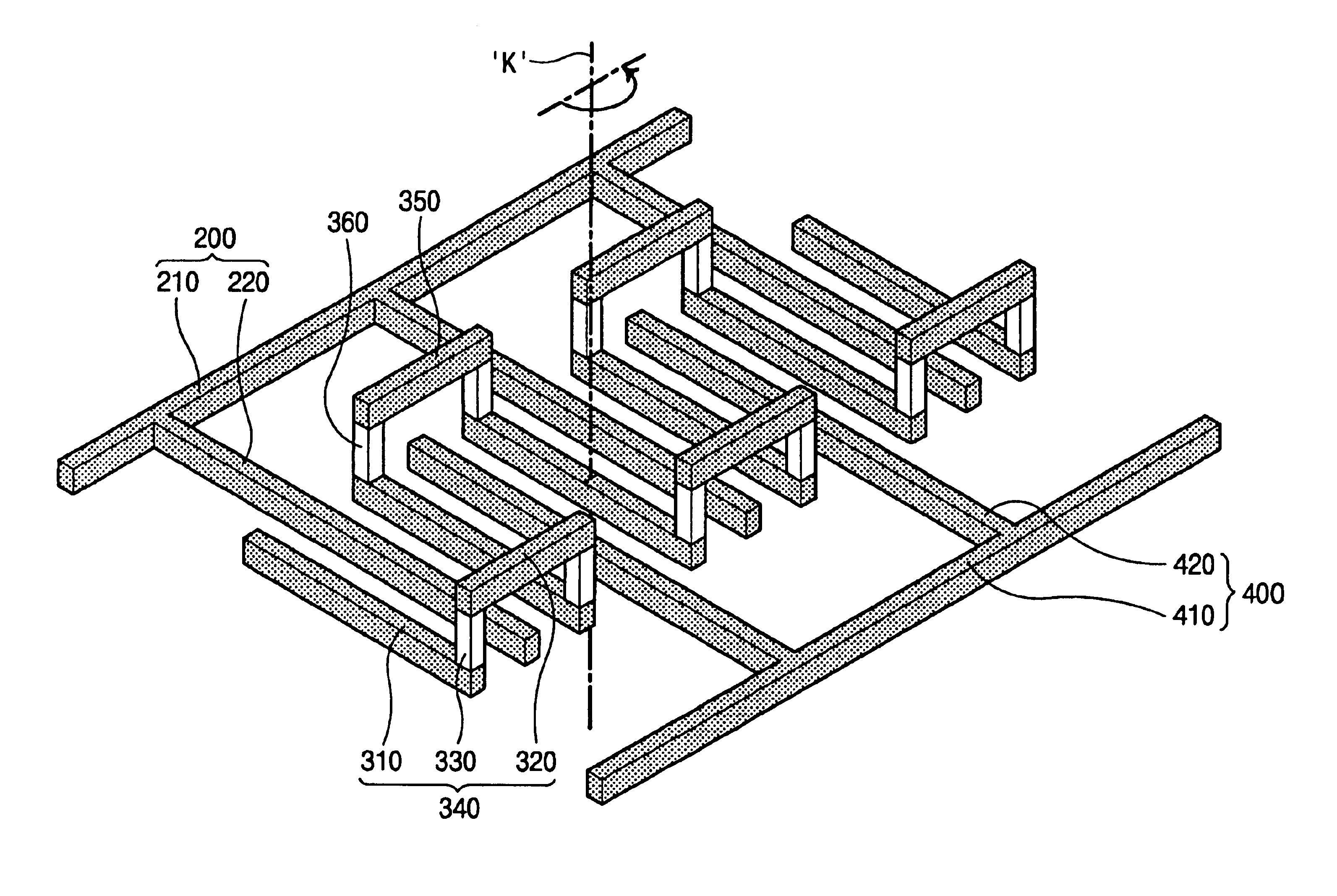 Apparatus for testing reliability of interconnection in integrated circuit