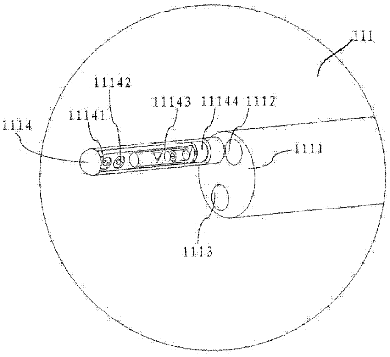 Doppler laser OCT (optical coherence tomography) electronic esophagoscopy system