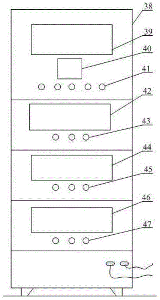 Salt spray corrosion testing device