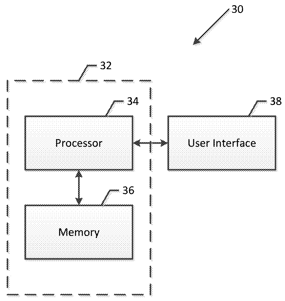 Method and computing device for window width and window level adjustment utilizing a multitouch user interface