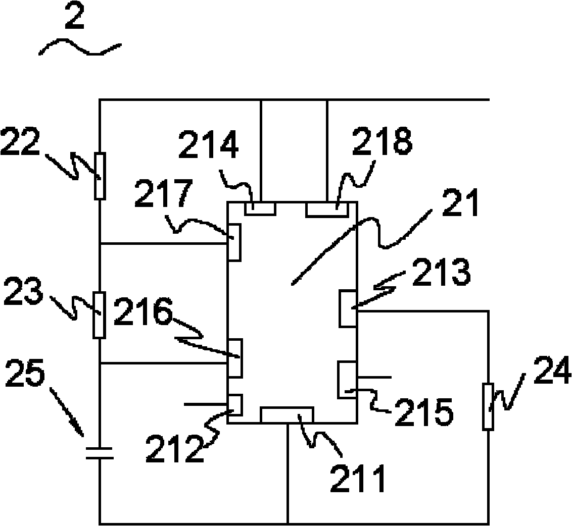 Generating circuit and detecting method of pulse width modulation (PWM) signals