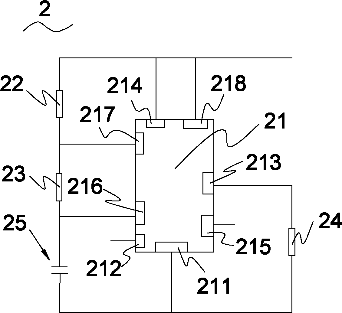 Generating circuit and detecting method of pulse width modulation (PWM) signals