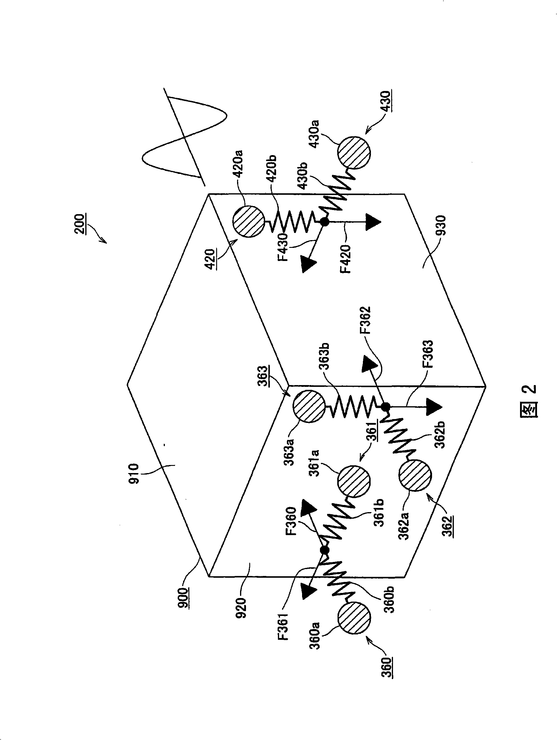 Damping device and damping methdo