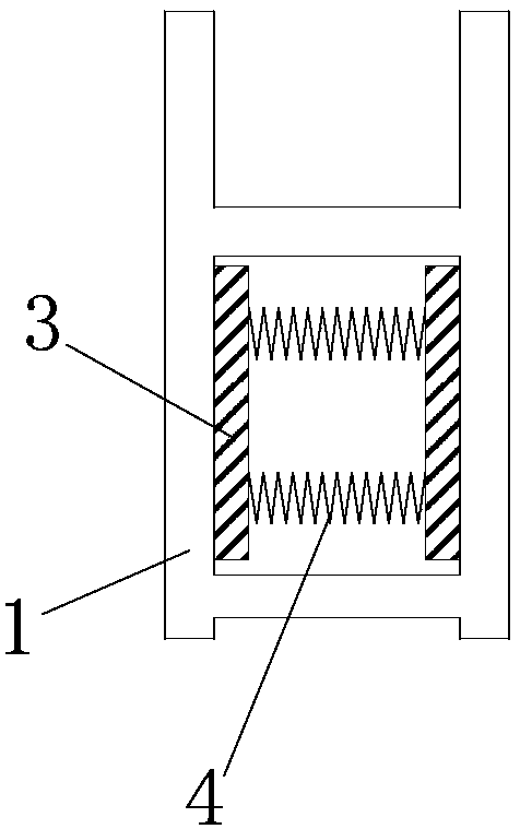 Stress-enhanced-type plastic sectional material