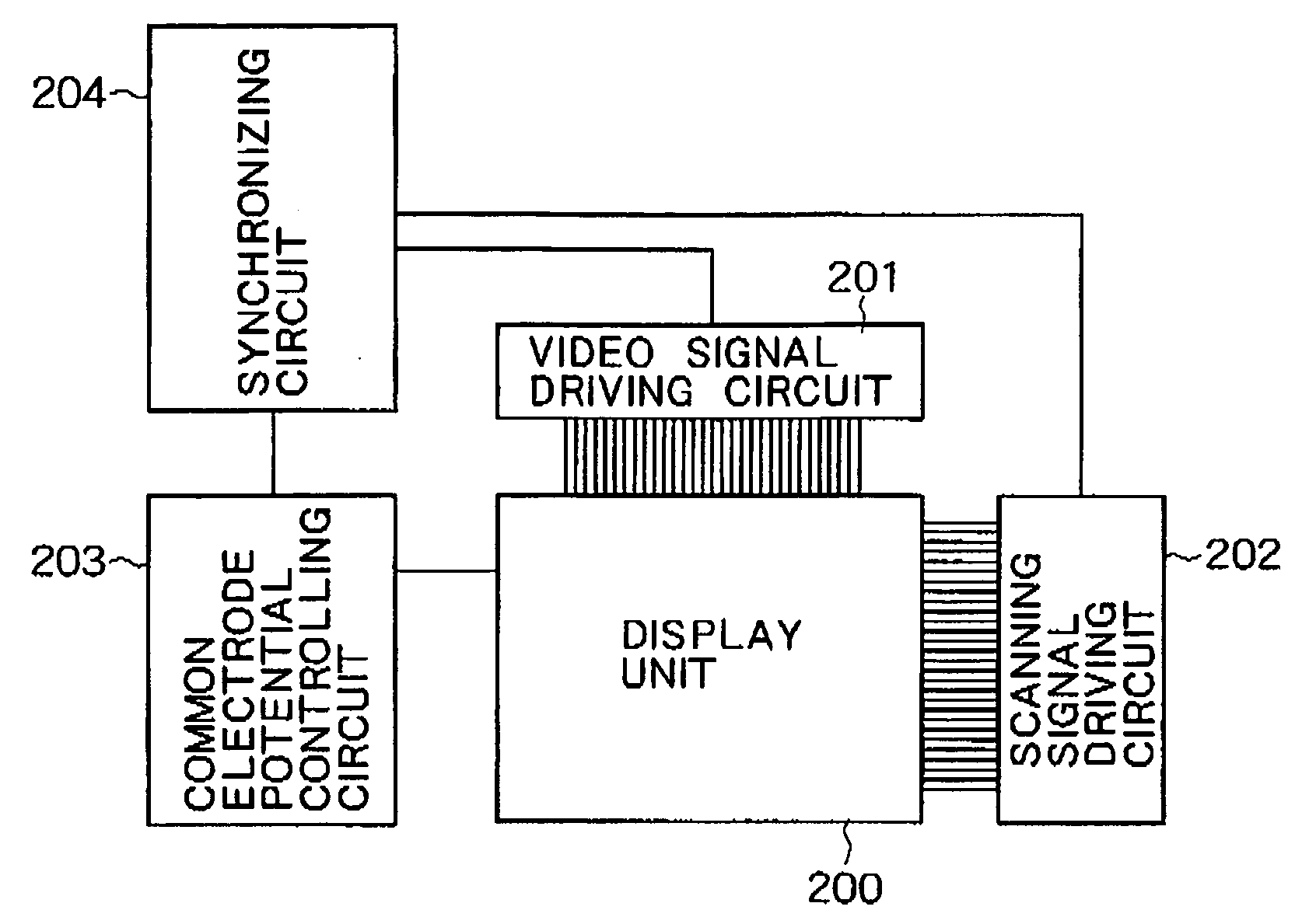 Liquid crystal display apparatus, driving method for same, and driving circuit for same