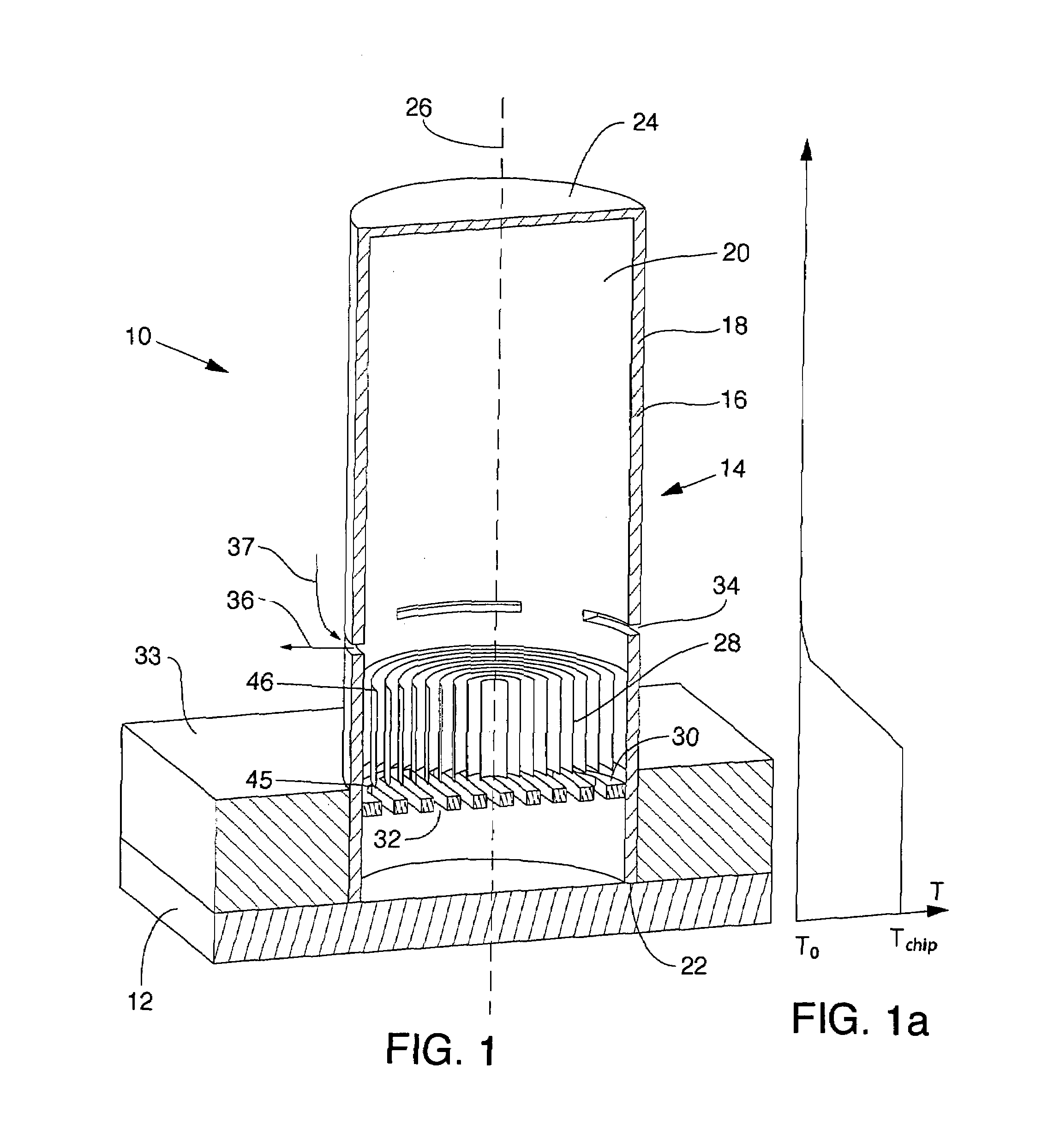 Thermoacoustic cooling device