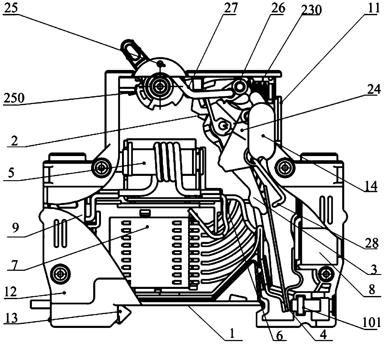 Assembly method of circuit breaker