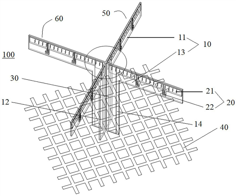 Low frequency radiating unit and detachable multi-frequency base station antenna