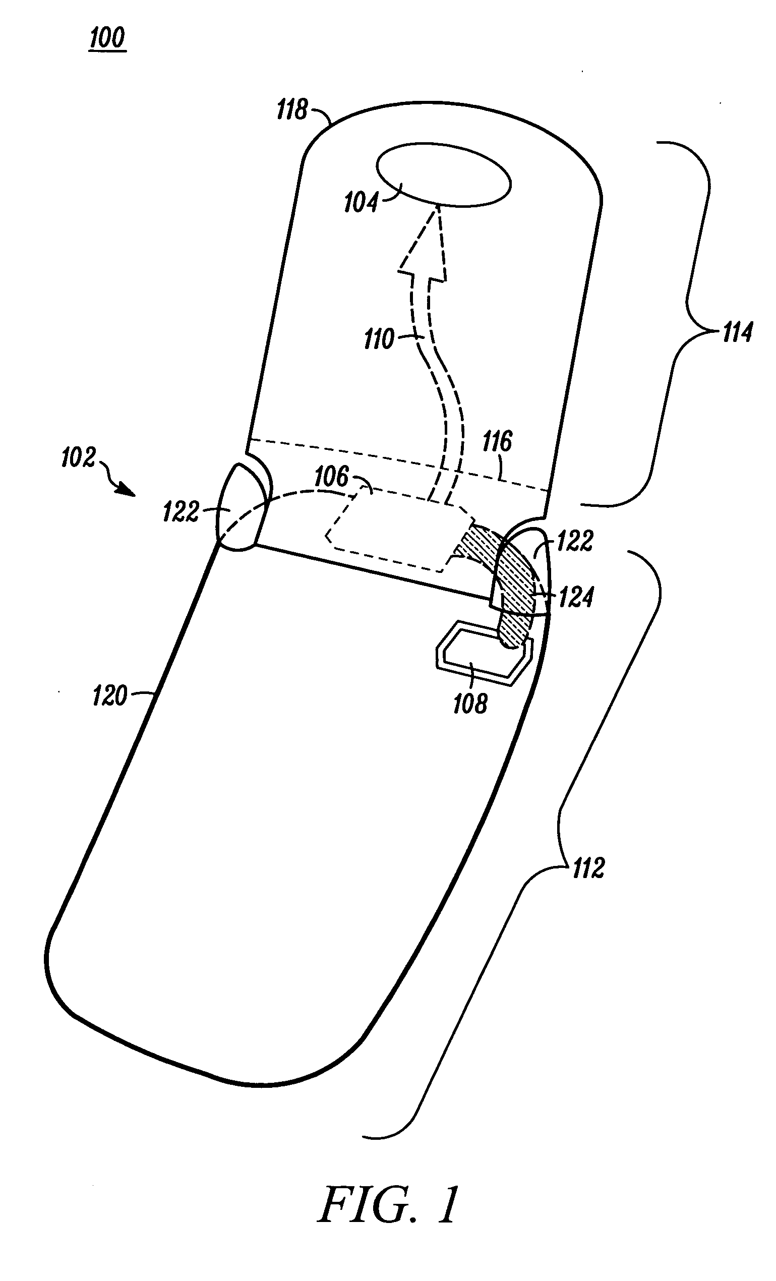 Wireless communication device having electromagnetic compatibility for hearing aid devices