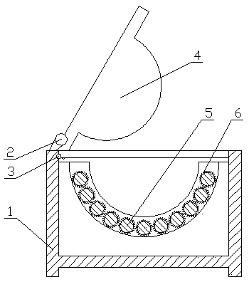 Rotary cleaning machine