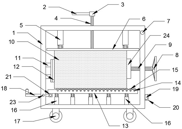 Shockproof photoelectric equipment transport case