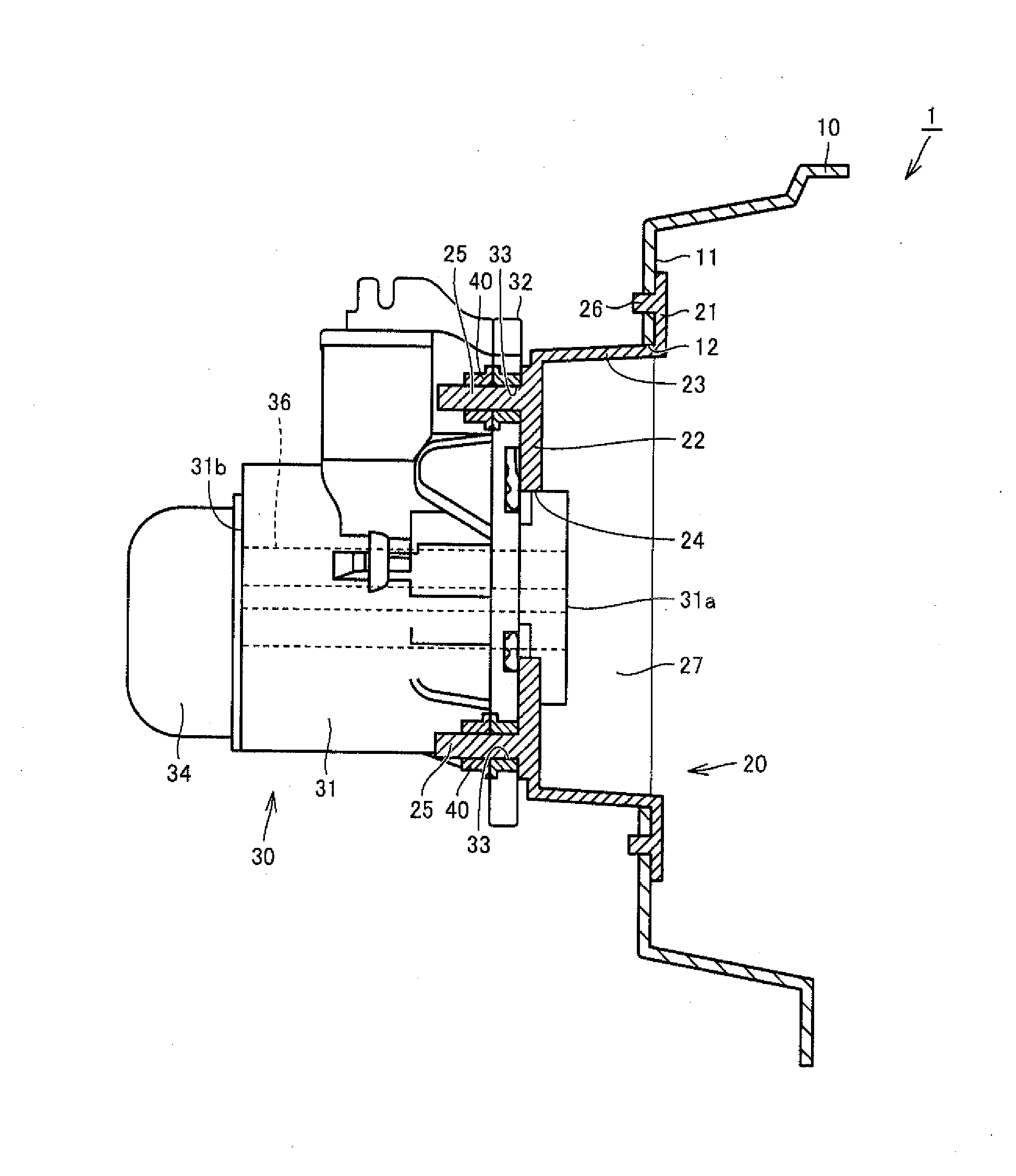 Vehicle charging unit