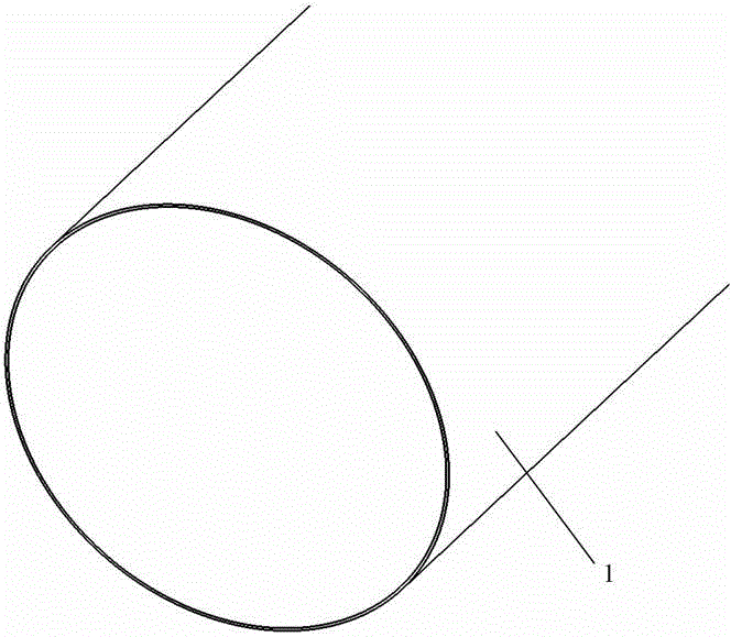 Furnace building method for rotary kiln tube body inner liner