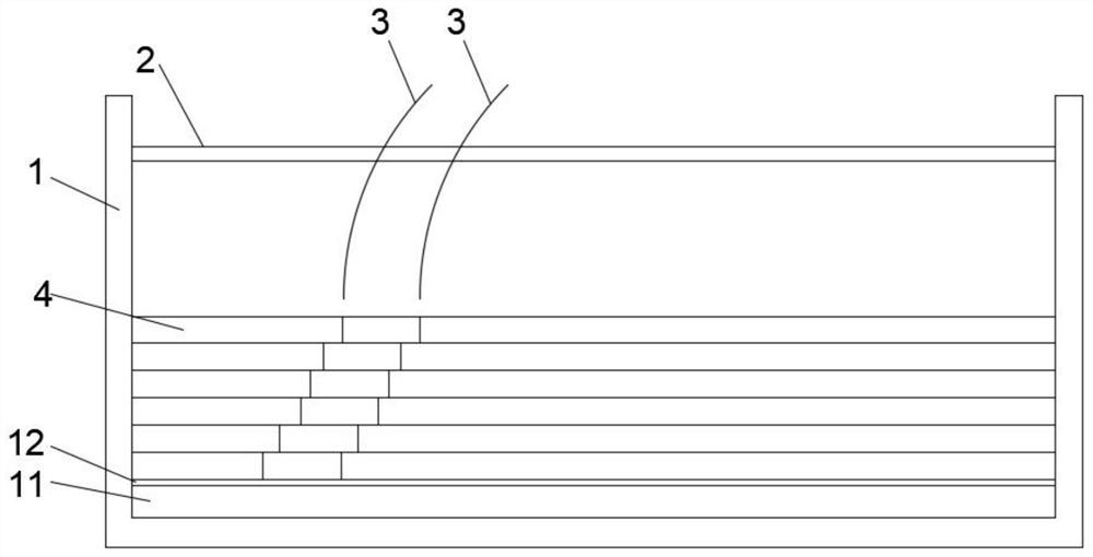 Partitioning device for partitioned bone-tendon interface scaffolds