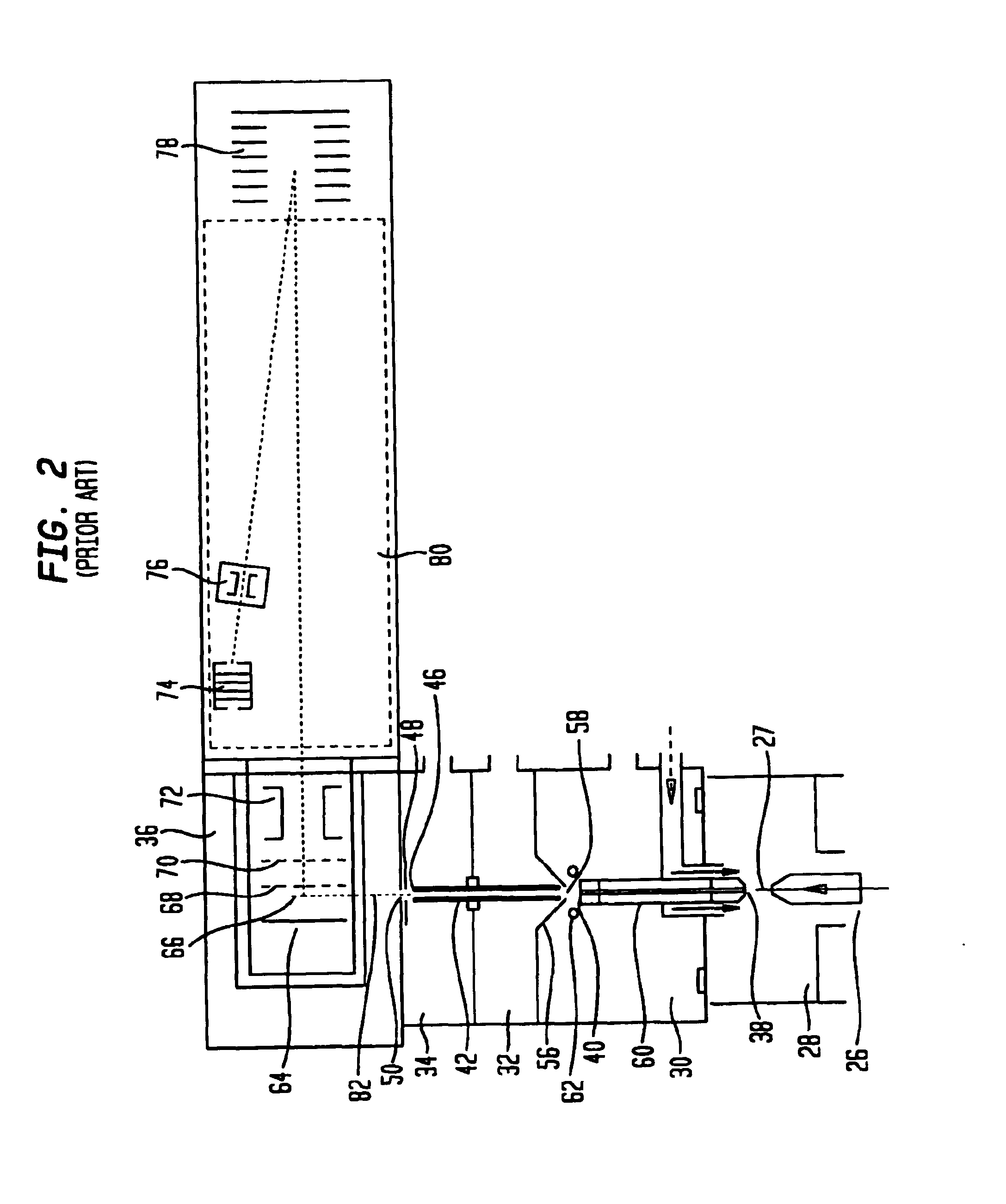 Means and method for guiding ions in a mass spectrometer