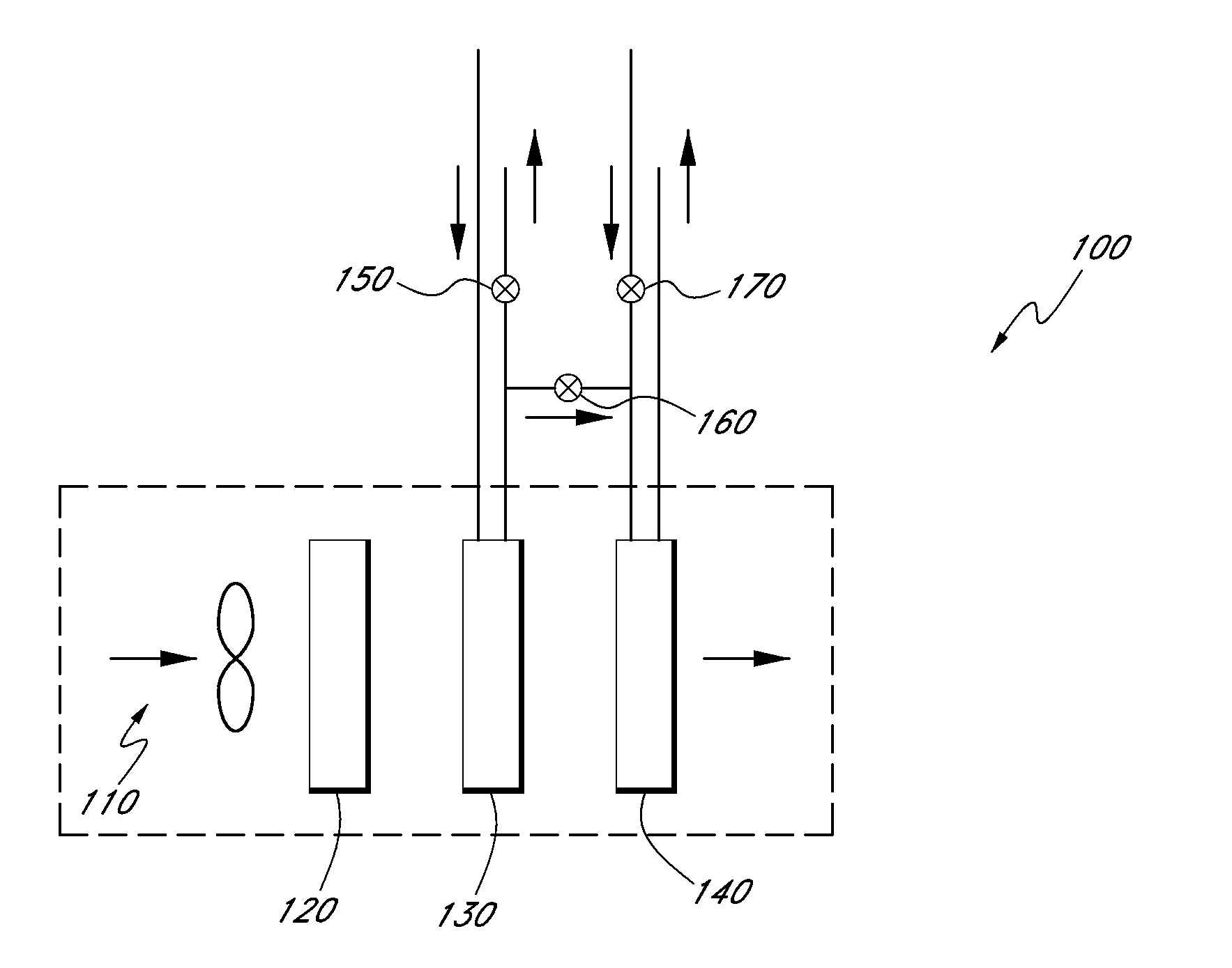 Multi-mode HVAC system with thermoelectric device