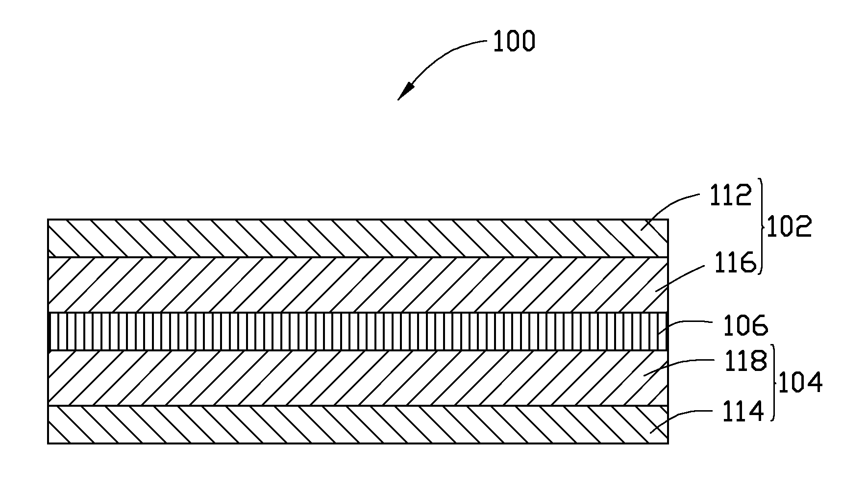 Thin film lithium ion battery