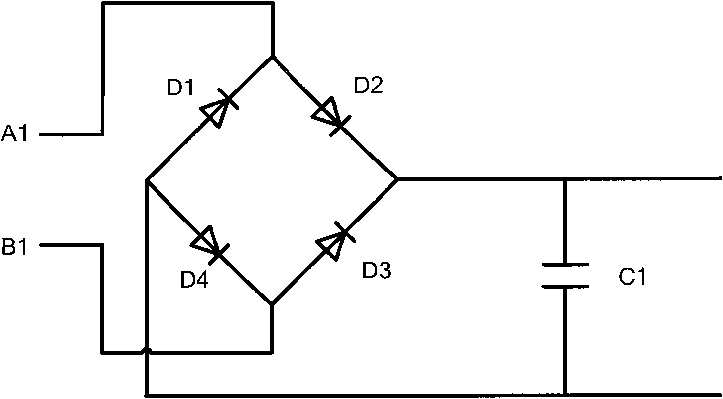 Marine instrument and meter power supply device based on sea wave energy capture