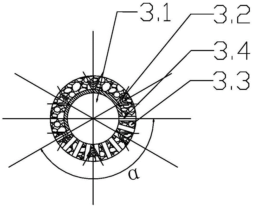 Top-inserted spray gun for air-permeable slag gathering and preparation method thereof