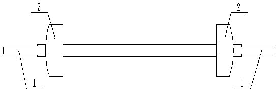 Processing method of weakly rigid I-shaped component