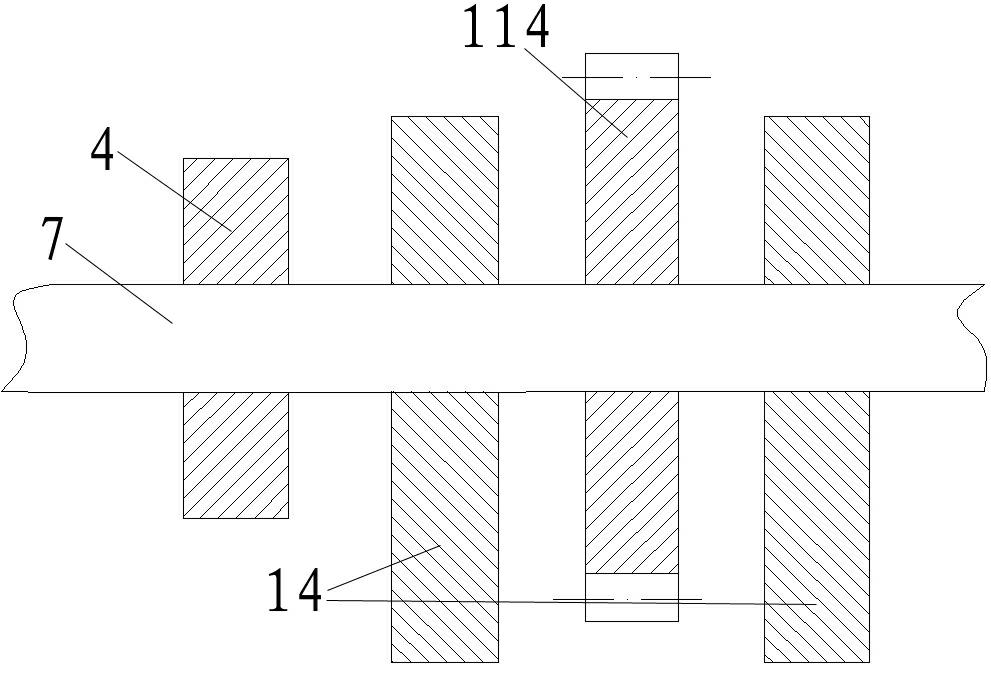 Guide-arm-type front-wheel joint mechanism of mobile robot