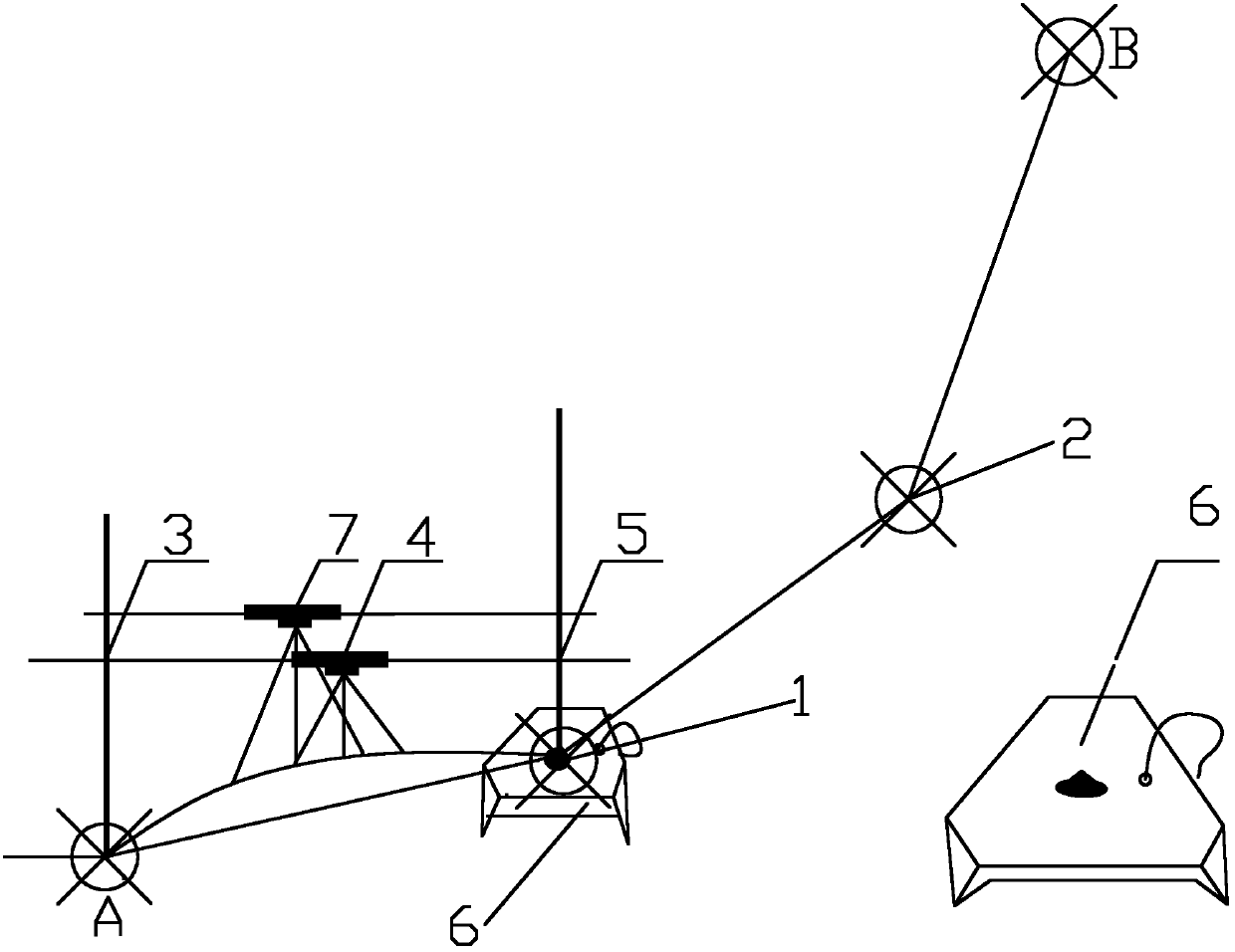 Two-instrument simultaneous measuring method for increasing leveling precision