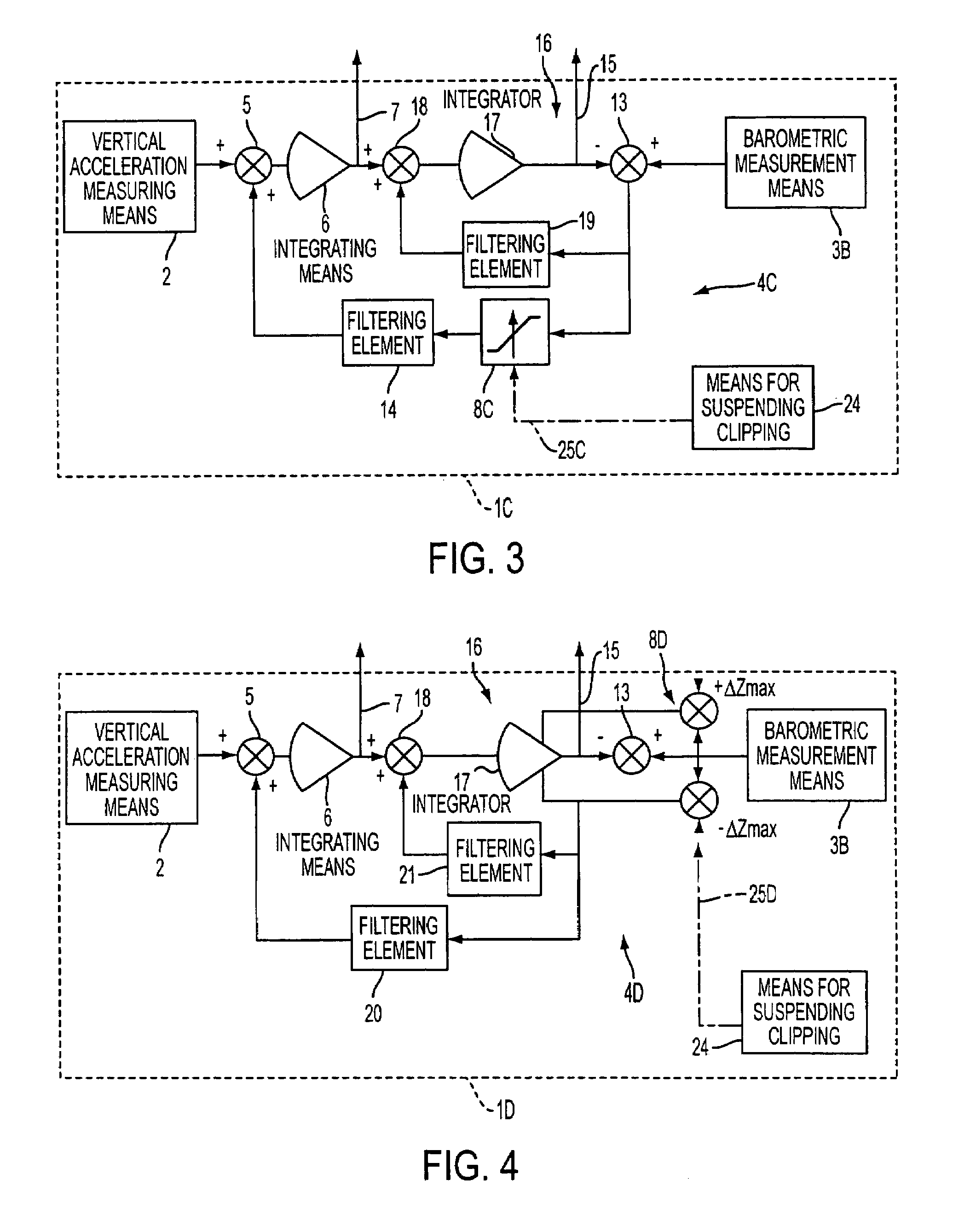 Sum integration estimating of the vertical speed for a rotary wing aircraft