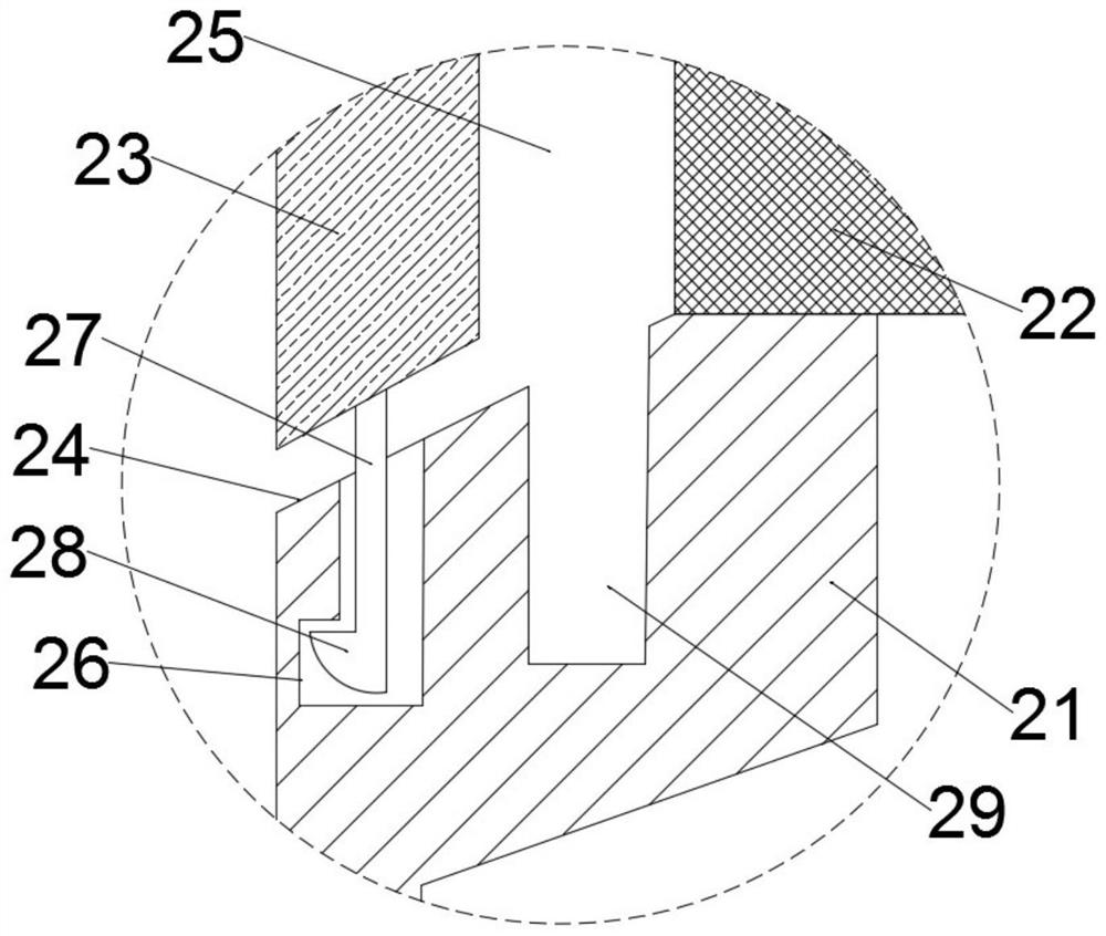 A 10kv line power failure alarm device