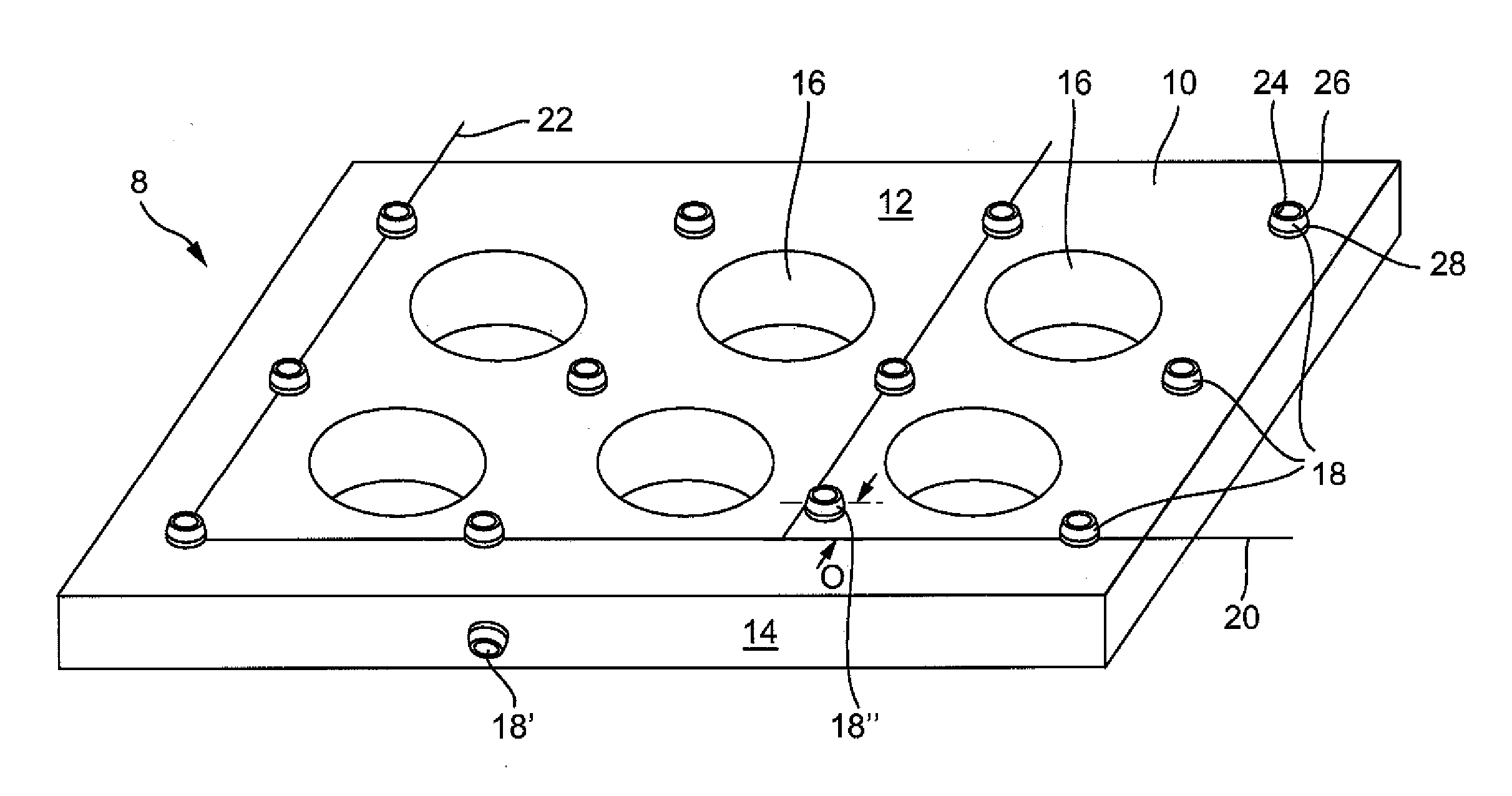 Apparatus for testing the accuracy of machine tools and measuring devices