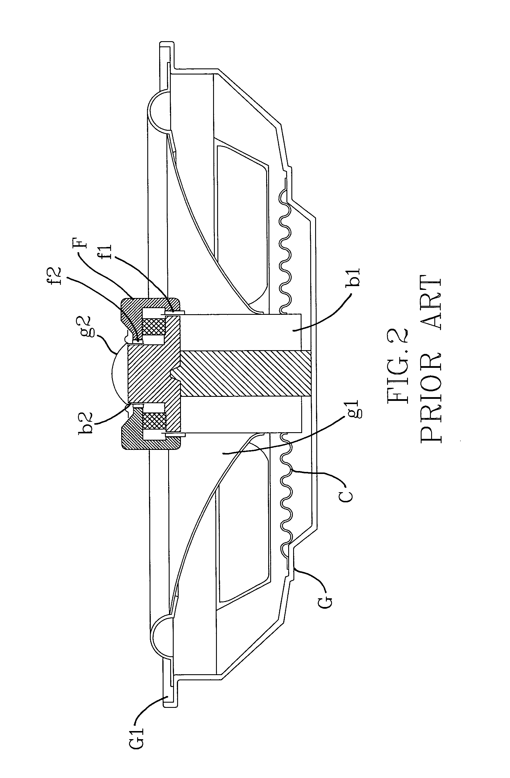 Single magnetic circuit dual output speaker