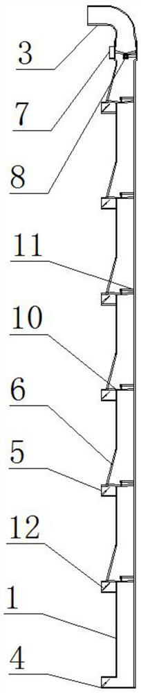 Energy-saving ventilation device for green building