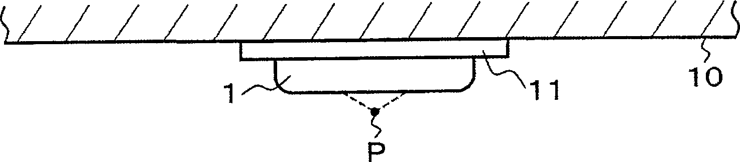 Smoke sensor using scattering light