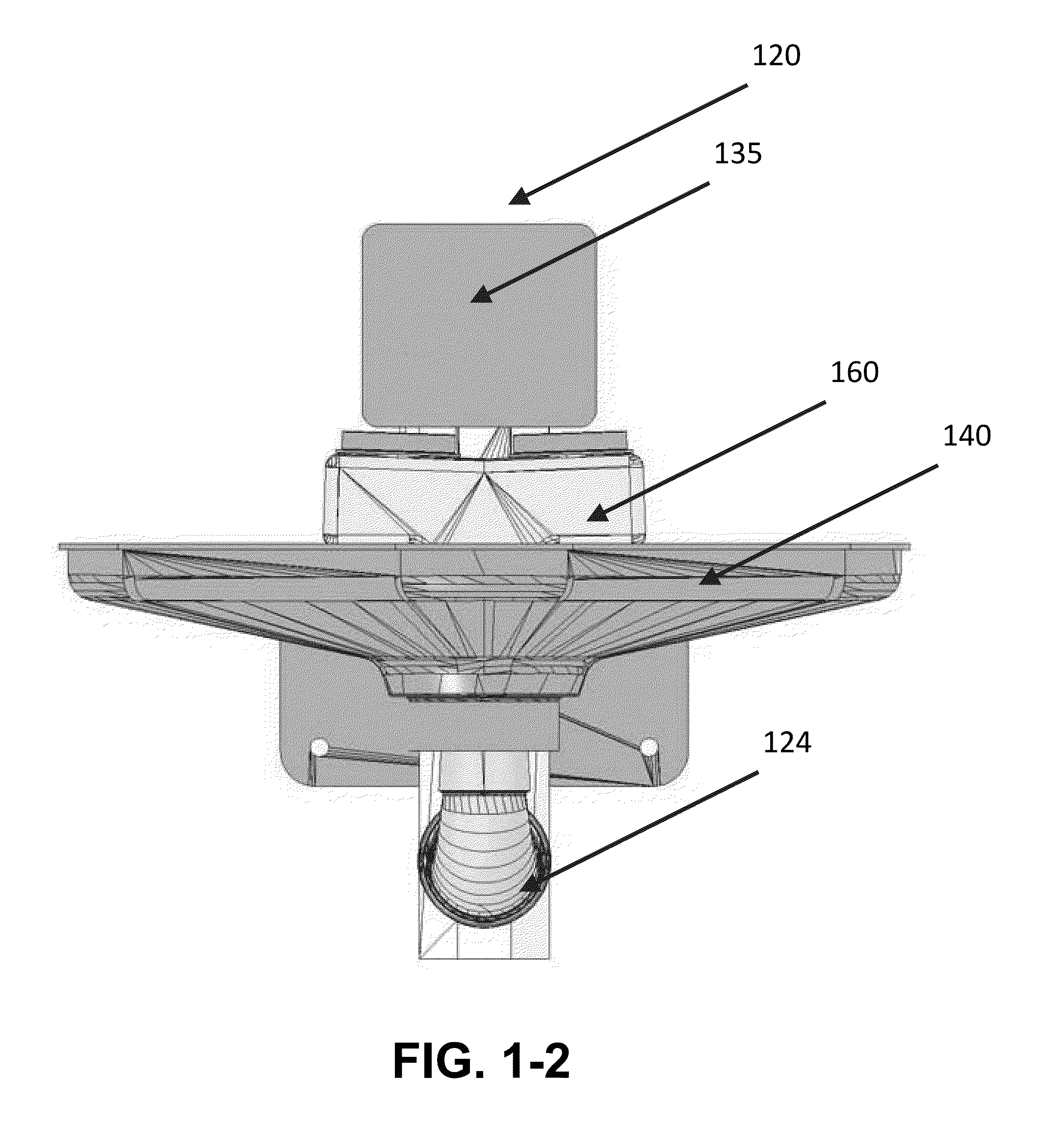 Eye wash system for emergency usage