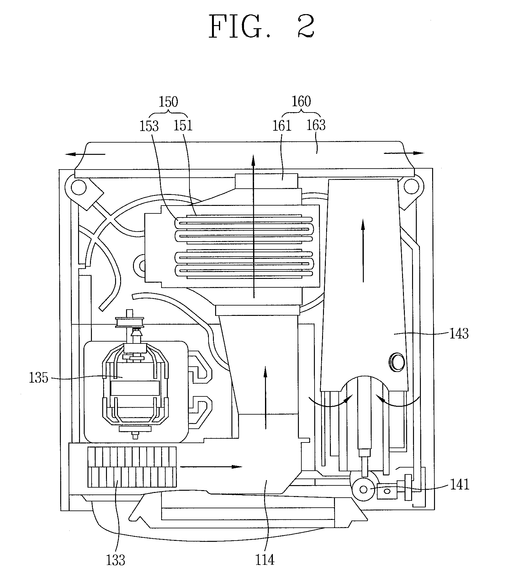 Filter cleaning apparatus and ductless dryer implementing the same