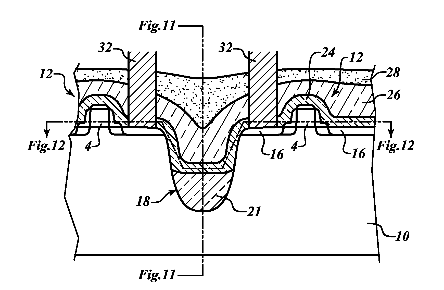 Strained transistor and method for forming the same