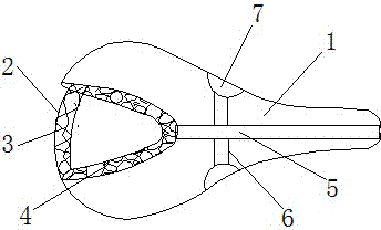 Novel elastic bicycle saddle with double sides usable