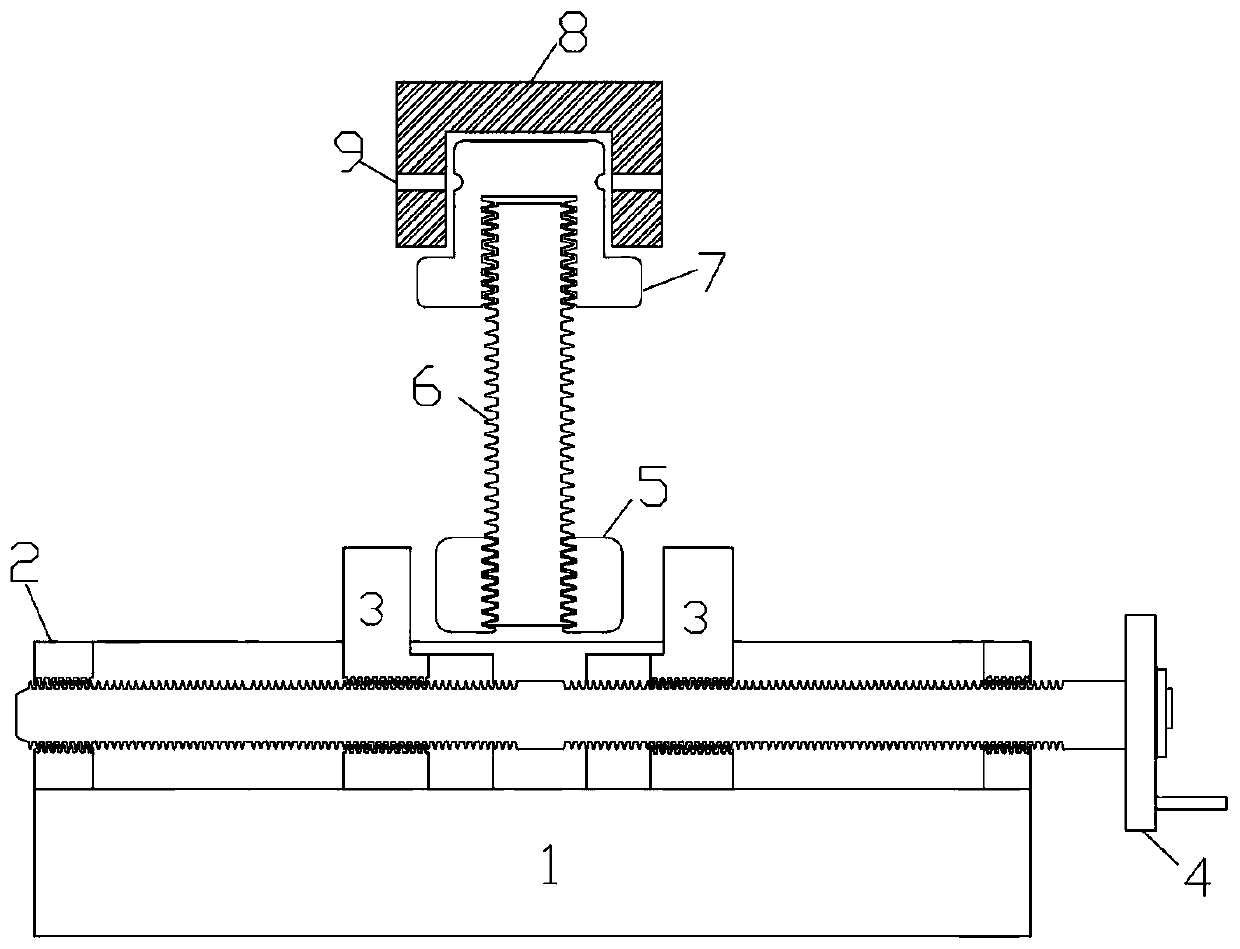 Load test fixture for multi-size nuts