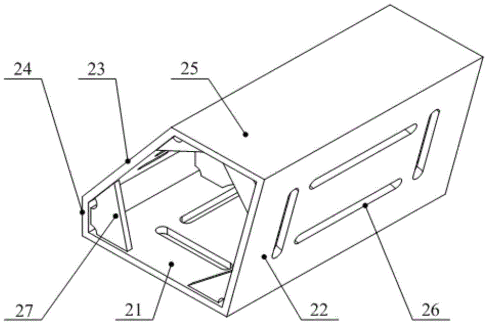 Inclined test device