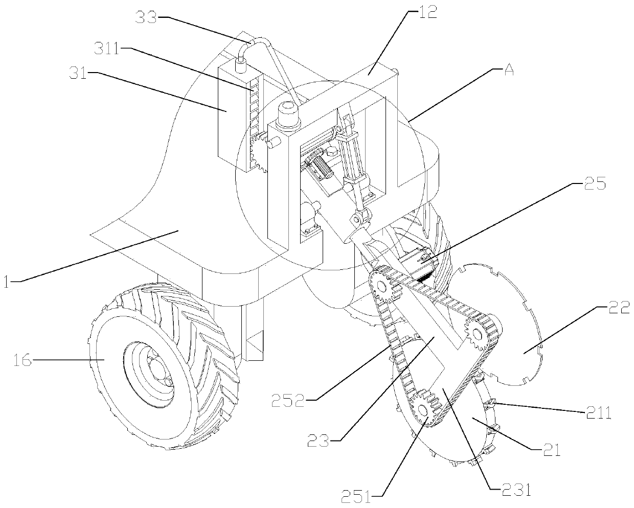 Highway bridge expansion joint cleaning device