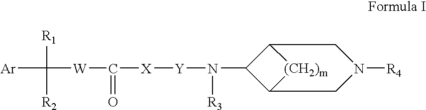 3,6-Disubstituted azabicyclo derivatives as muscarinic receptor antagonists