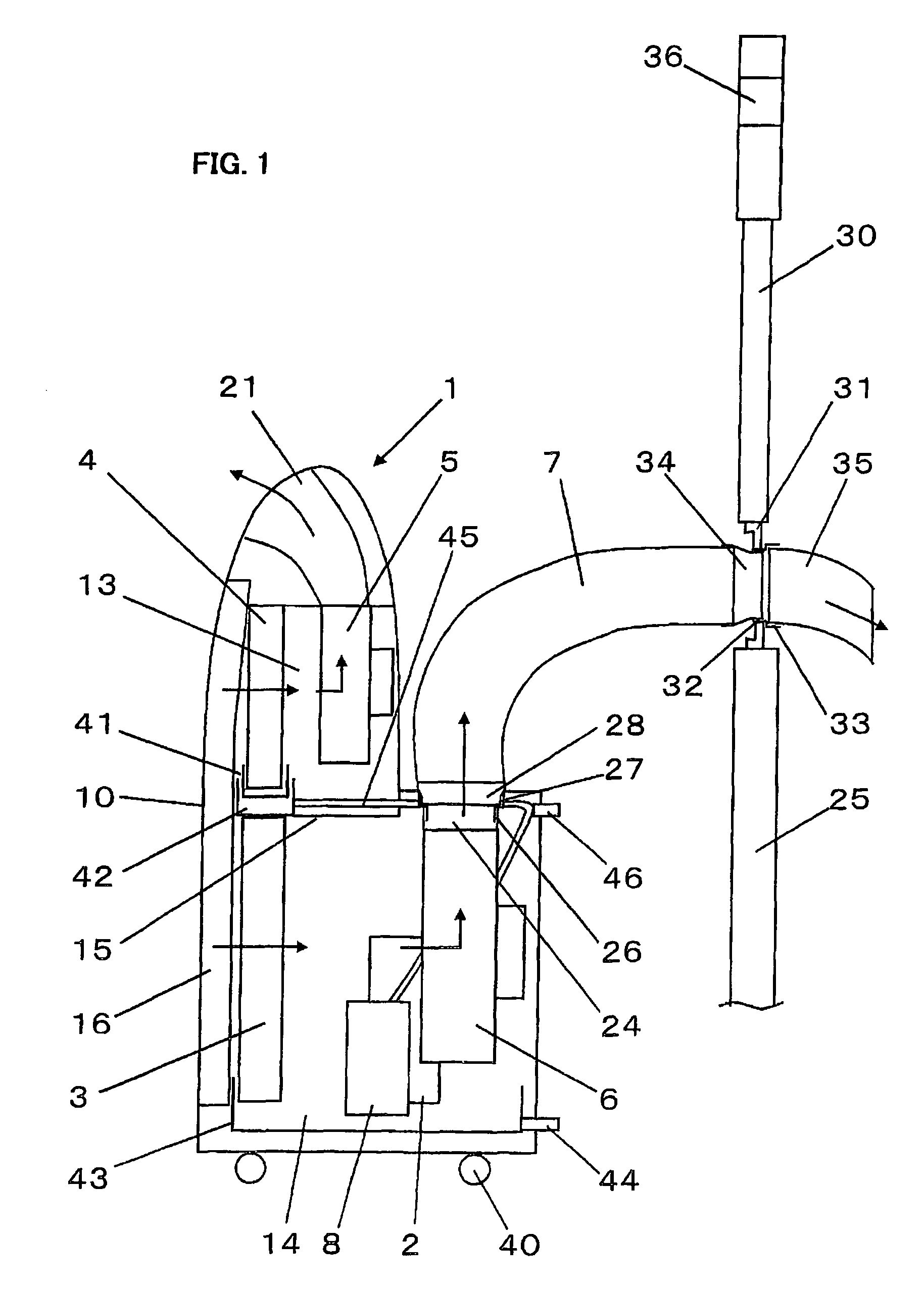 Integral type air conditioner