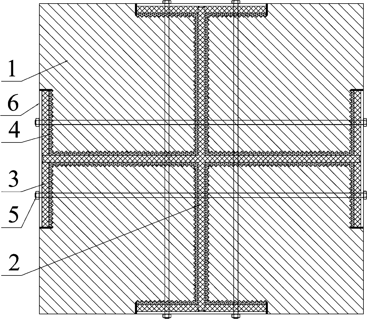 Steel-wood combined column and combination method