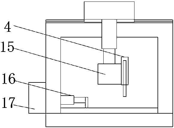 Raw material processing device for wood structure building