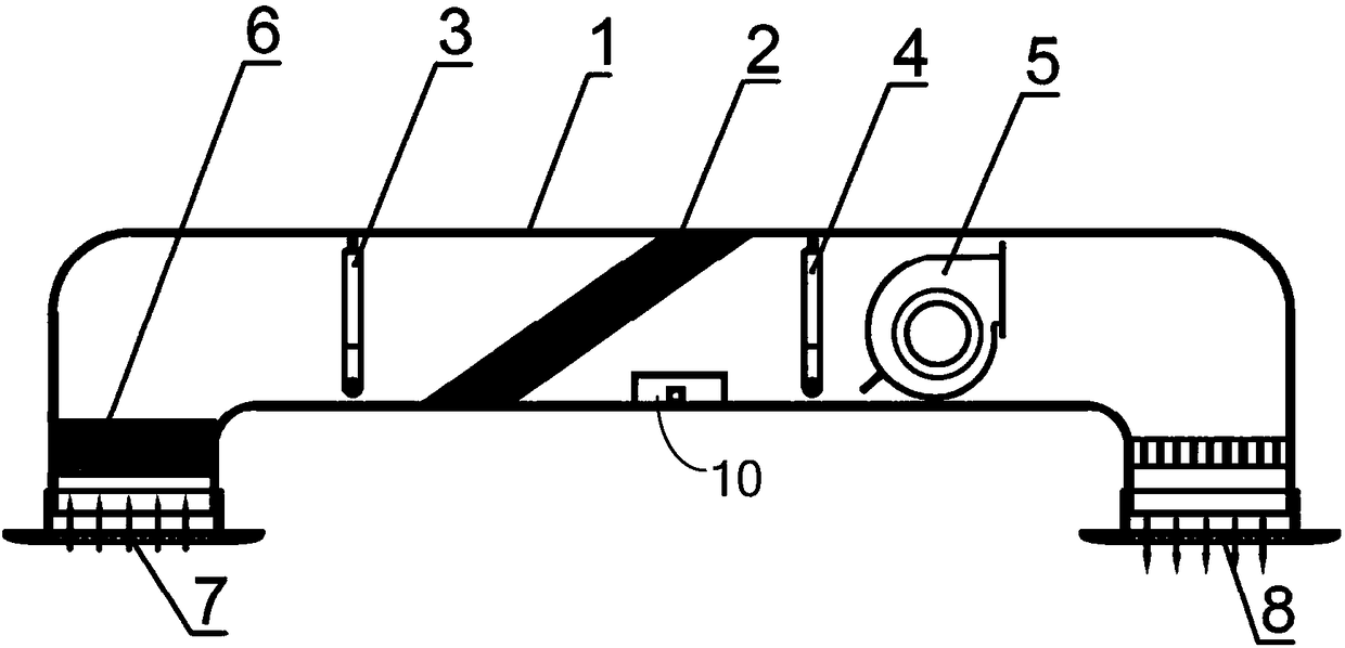 Air conditioner disinfection control method and device