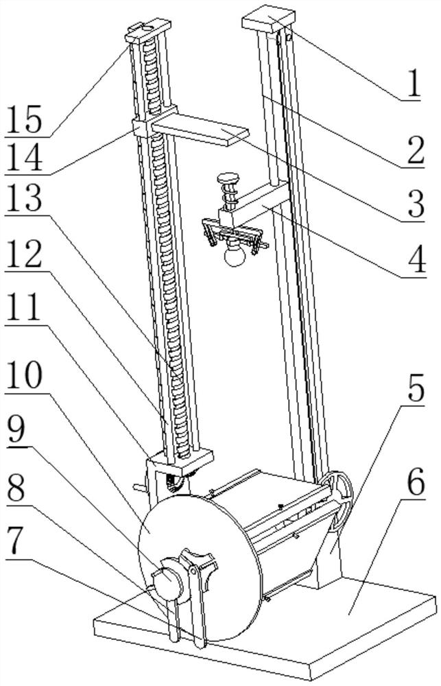 A new type of LED lamp drop test device