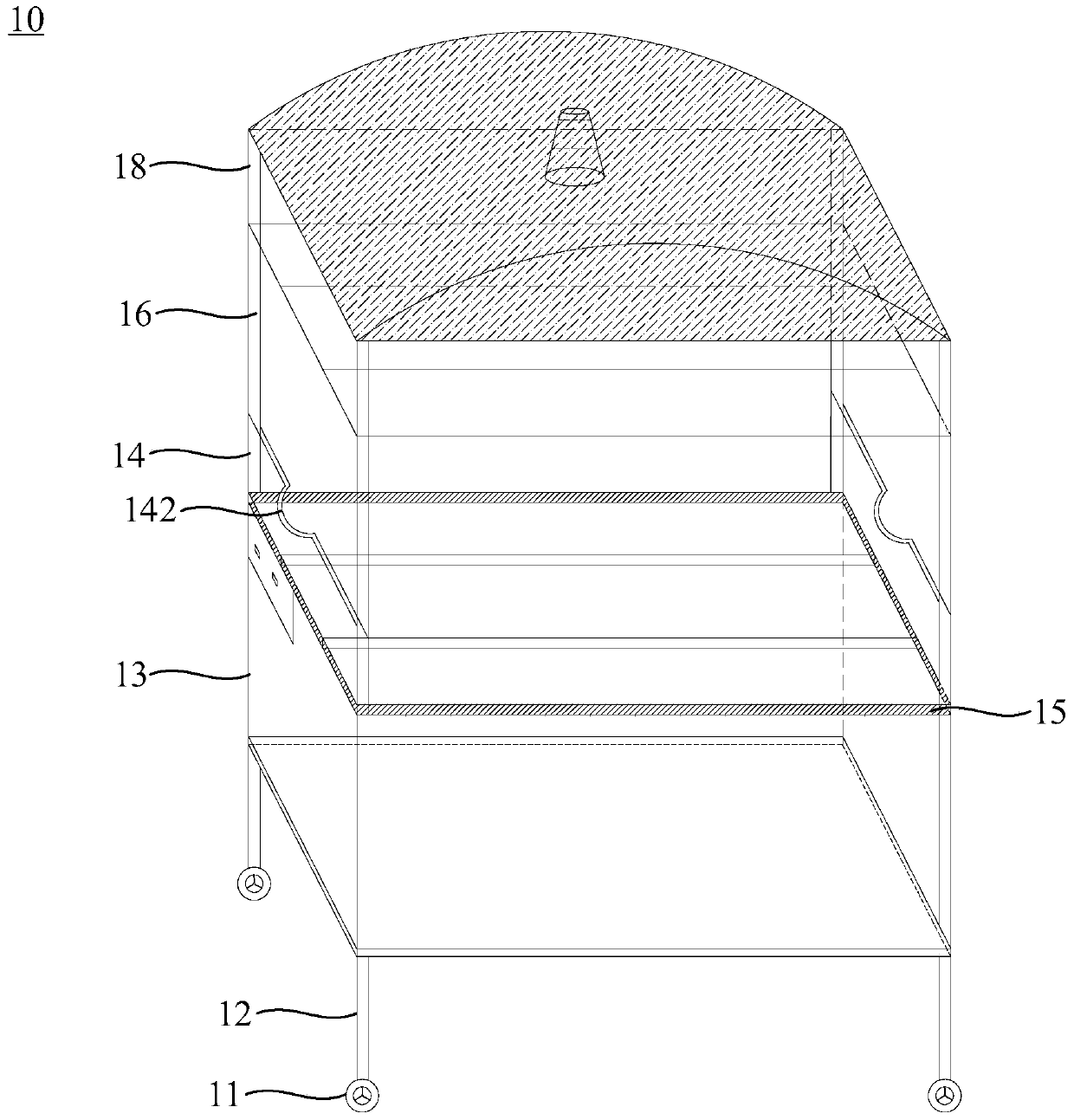 Anatomical device for high-voltage cable joint