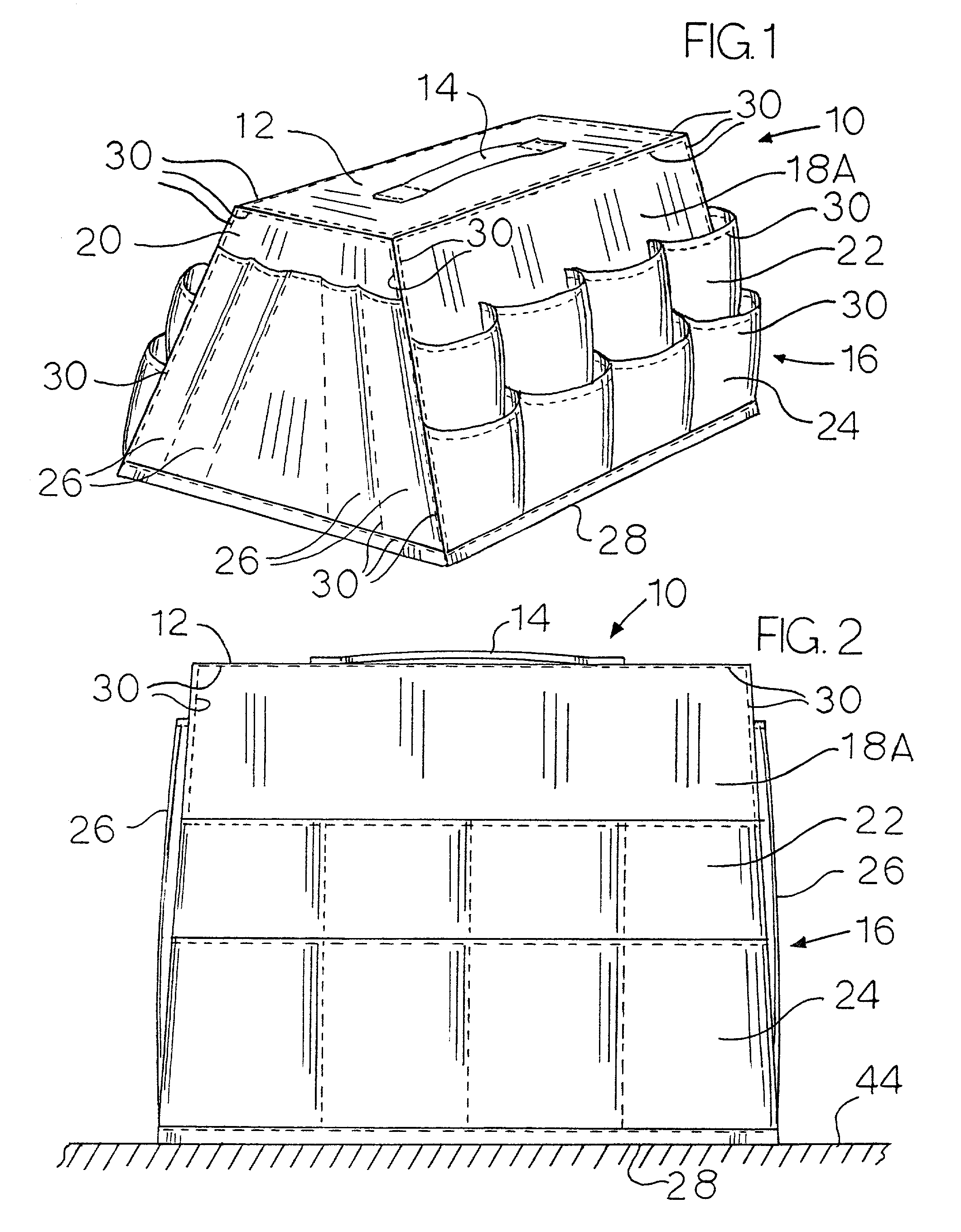 Portable tool carrier for step ladders