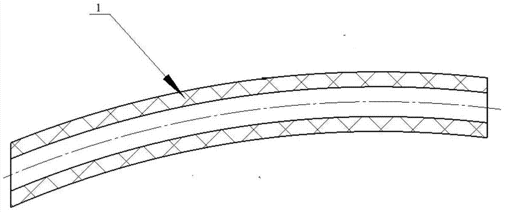 Method for manufacturing antenna rib