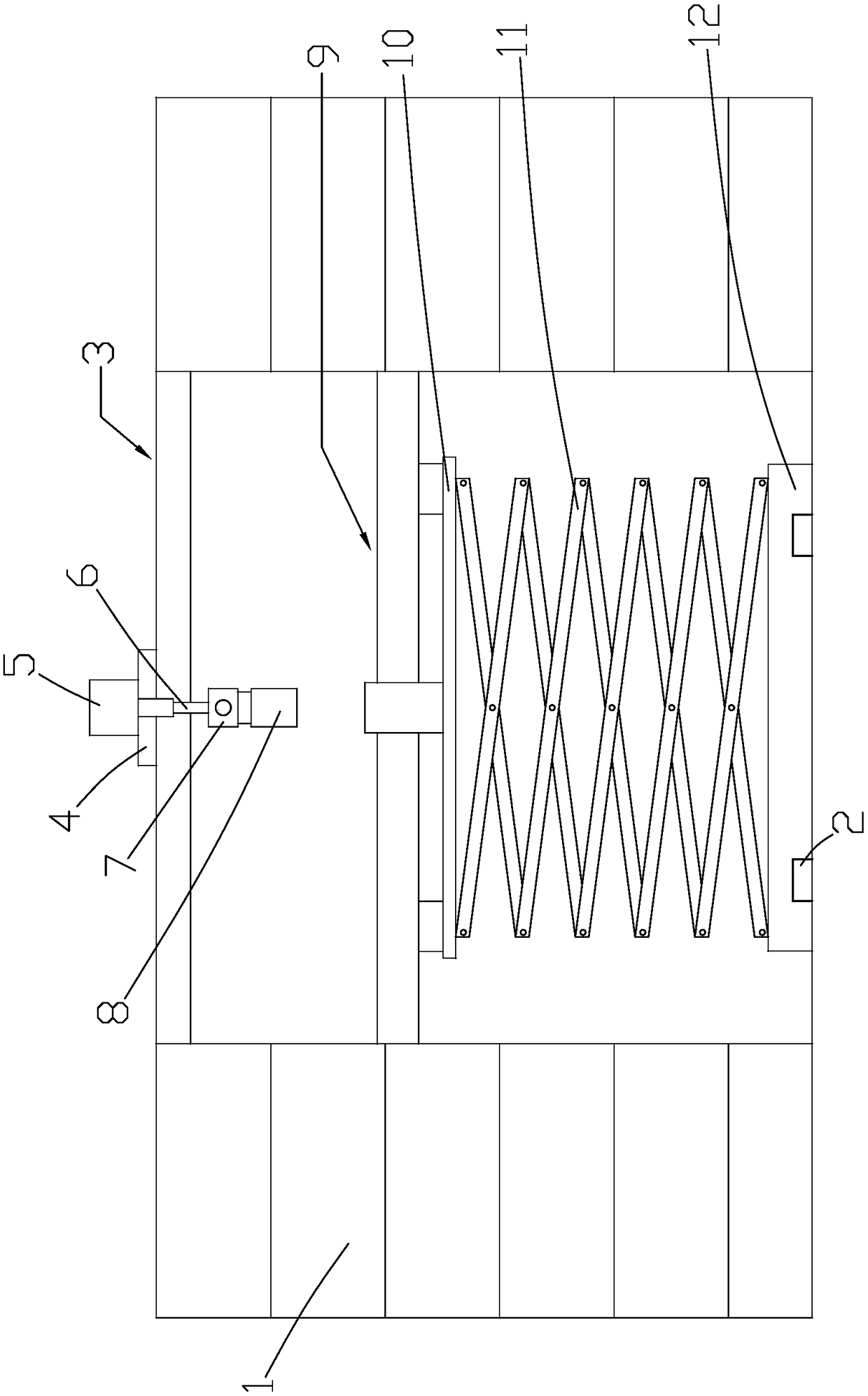 Logistics goods storage system and method